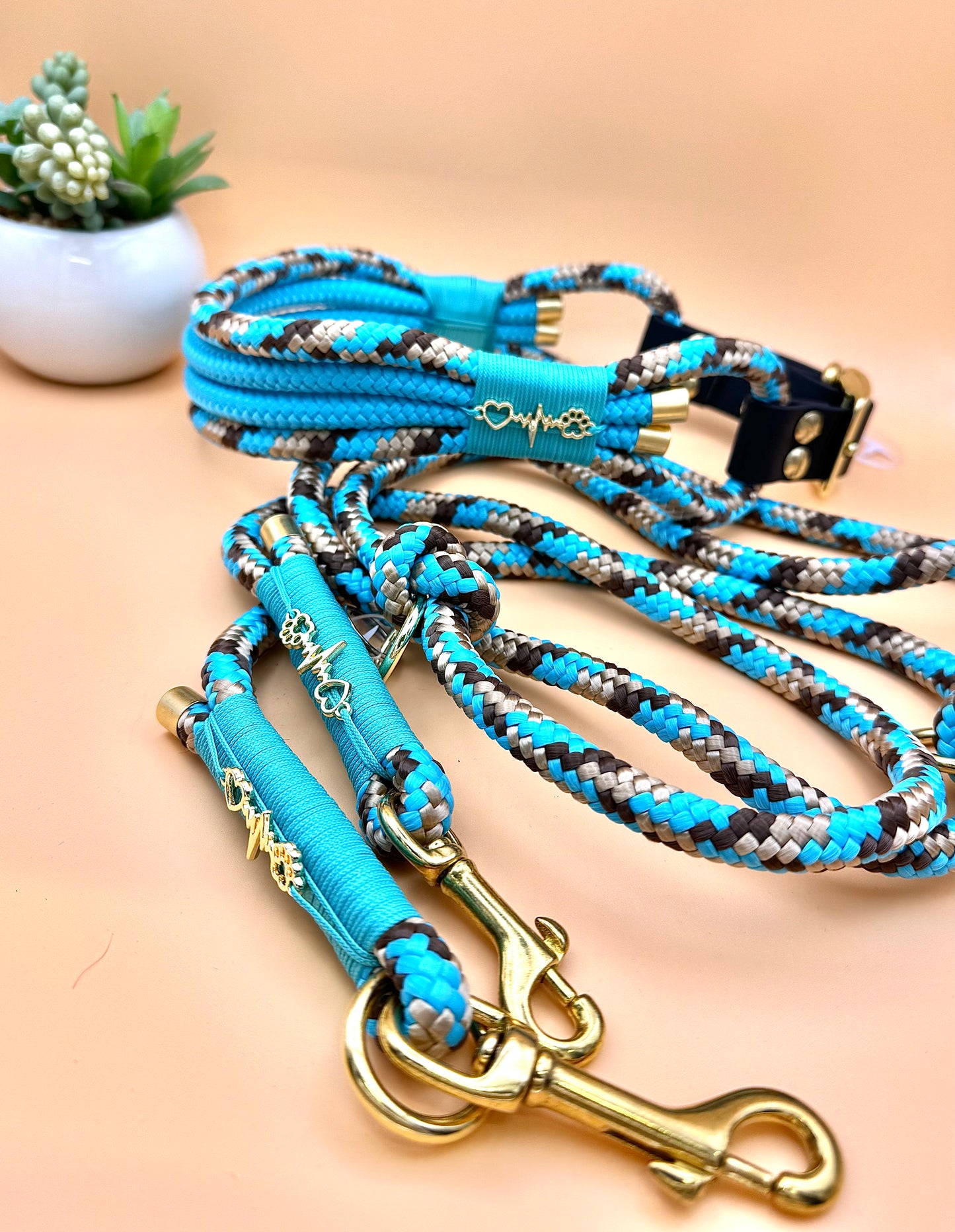 Halsbandset "Turqouise Love"