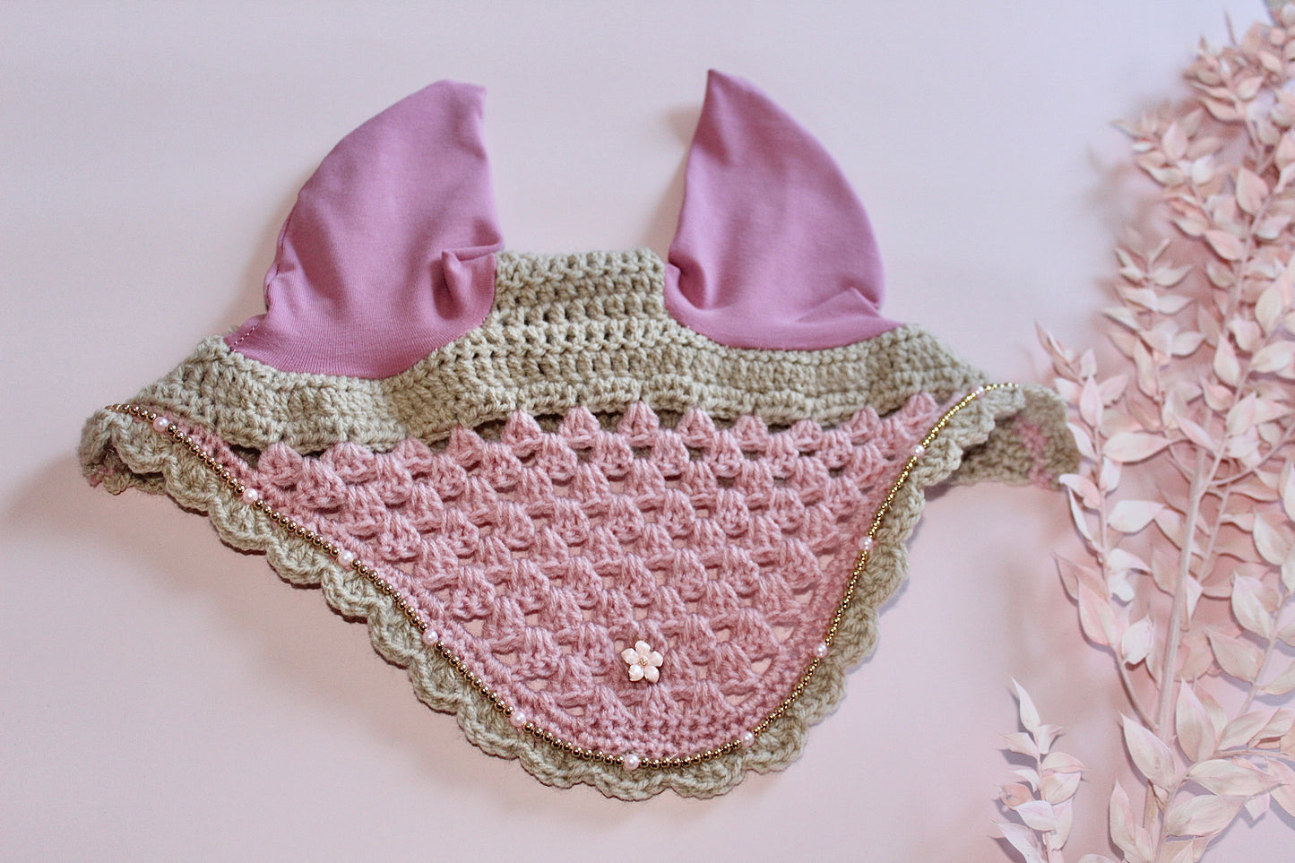 Fliegenhaube aus der Kollektion "flower"