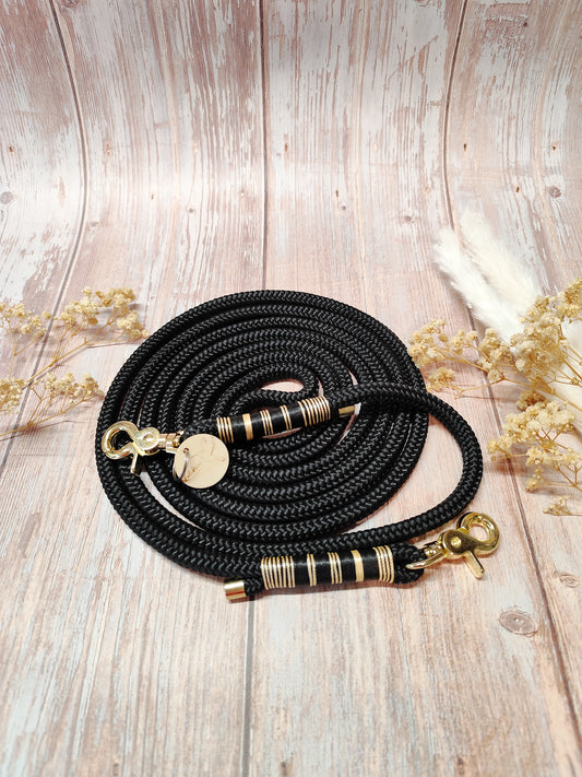 Zügel "golden black"