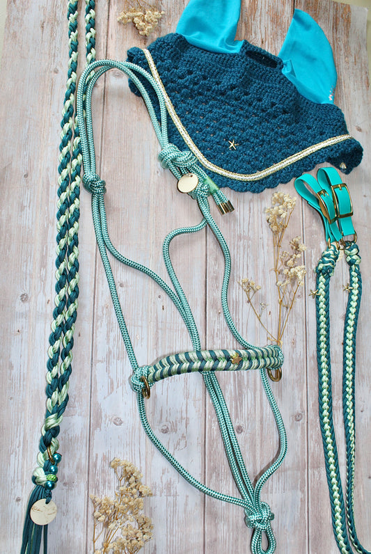 Knotenhalfter Set "Neptun"