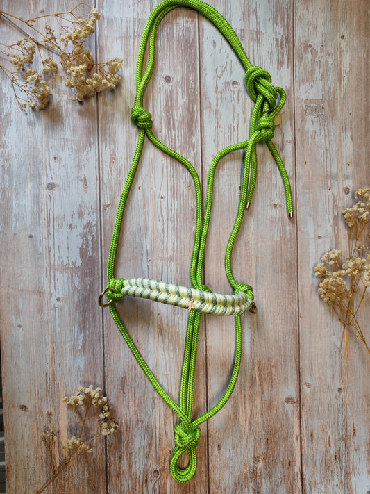 Knotenhalfter "Green Leaf"