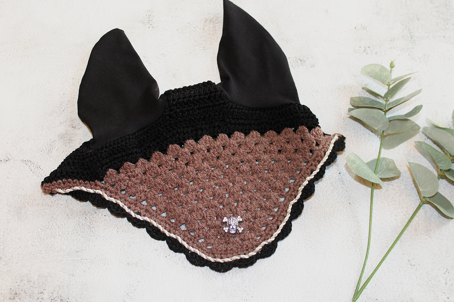 Fliegenhaube "skull"